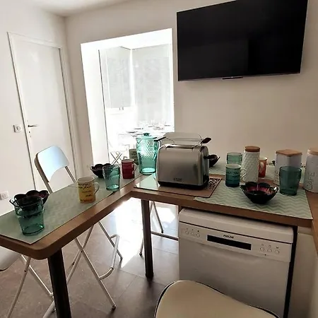 דירה Comme A La Maison!!a 5 Min A Pied Plage,pkg Prive *